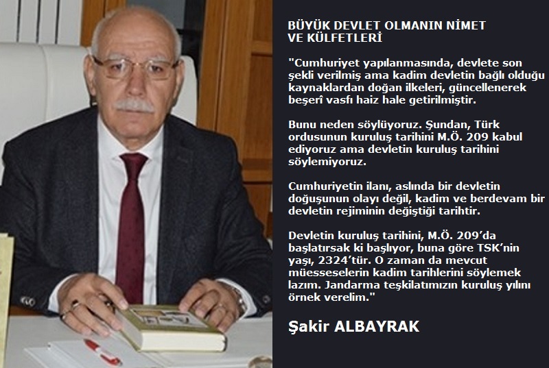 BÜYÜK DEVLET OLMANIN NİMET VE KÜLFETLERİ