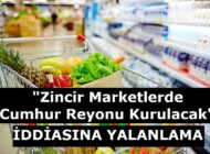 Cumhur Reyonu Haberi Yalanlandı