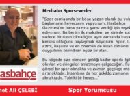 Merhaba Sporseverler