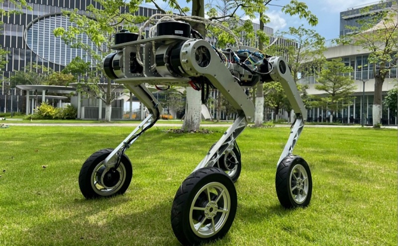 Tekerlekli bacaklı robotik sistem, çok çeşitli ortamlarda daha verimli hareket ediyor