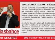 DEVLET EKMEK İLE AYAKTA DURUR