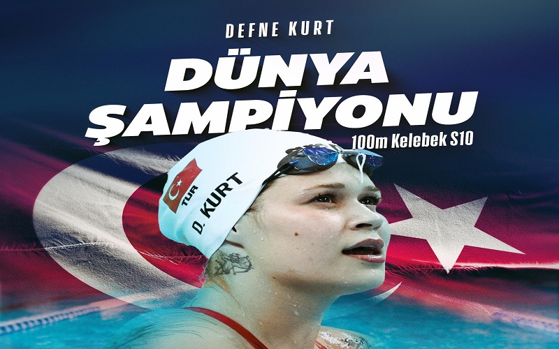 Defne Kurt’tan Tarihi Başarı: Avrupa Rekoru Kırarak Dünya Şampiyonu Oldu