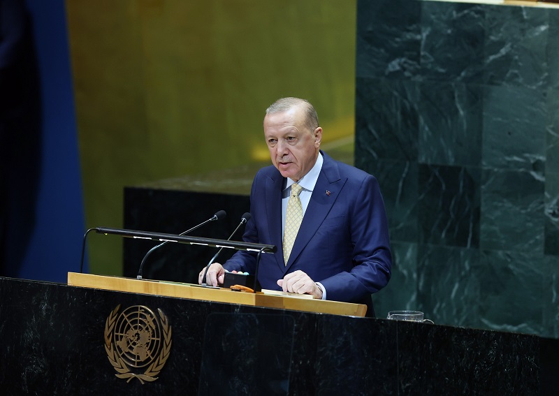 ERDOĞAN, BM’de Vicdanların Sesi Oldu