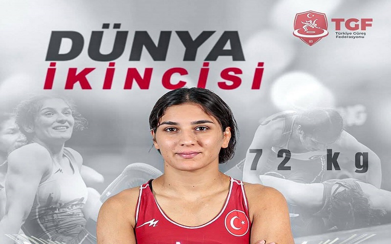 Güreşin Genç Yıldızı Nesrin BAŞ, Dünya İkincisi Oldu