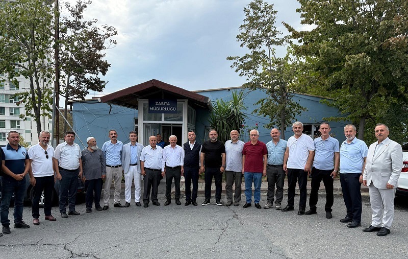 Kağıthane Muhtarlar Derneği’nden Zabıta Müdürlüğü’ne Ziyaret