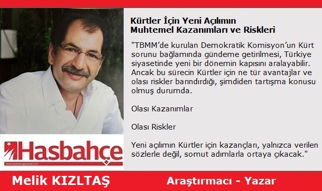 Kürtler İçin Yeni Açılımın Muhtemel Kazanımları ve Riskleri