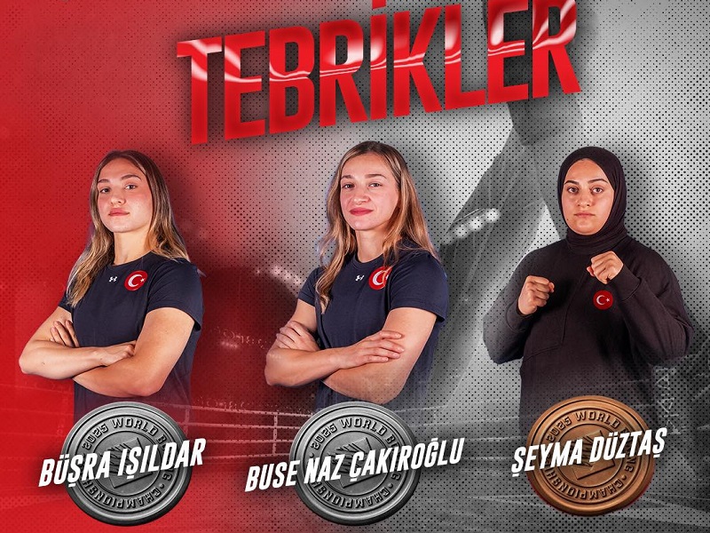 Milli Boksta Tarihi Başarı: Büşra ve Buse Naz Dünya İkincisi – Şeyma Düztaş ise Dünya Üçüncüsü Oldu!