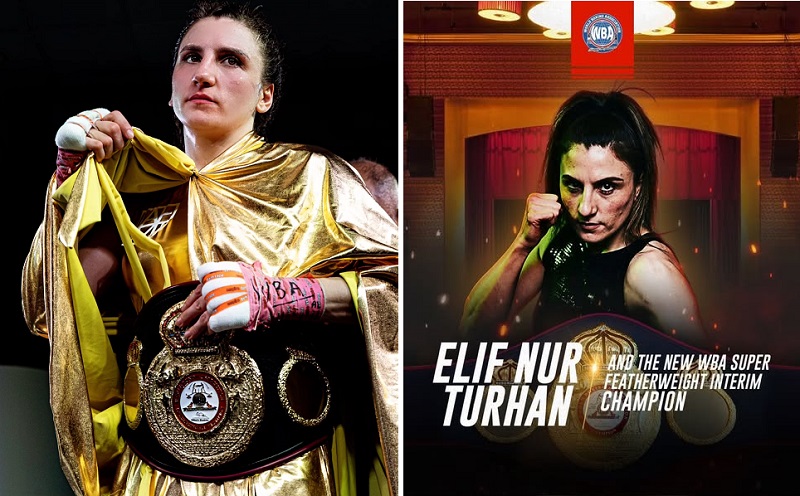 Ringin Yeni Kraliçesi: Bayburtlu Elif Nur TURHAN, 11 Maçtır Yenilmeyen Rakibini Nakavt Etti!
