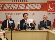 SP Lideri ARIKAN, İstanbul’da Yerel Basınla Buluştu: “Gazze’de Vicdan, Eğitimde Ahlak Çöküyor!”