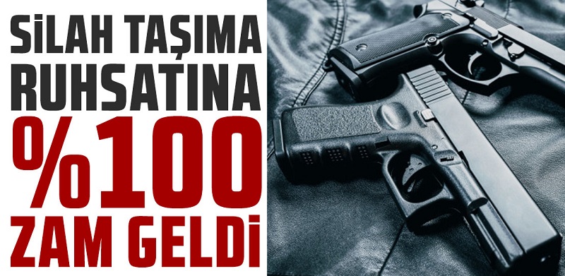 Silah Ruhsatı Harçlarına Büyük Zam: Ücretler İki Katına Çıktı