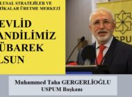 USPUM Genel Başkanı Muhammed Taha GERGERLİOĞLU’ndan Mevlid Kandili Mesajı