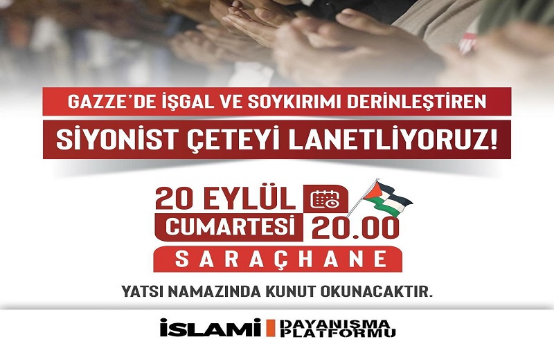 Zulme Sessiz Kalma! Ayağa Kalk!