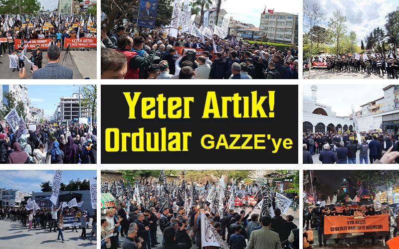 Yeter Artık! Gazze’de Artık Savaşa Dur De!