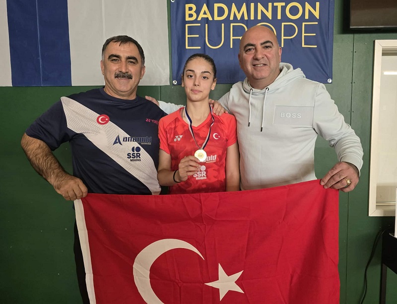 Milli Badmintoncu Aleyna Korkut’tan Finlandiya’da Altın Madalya!
