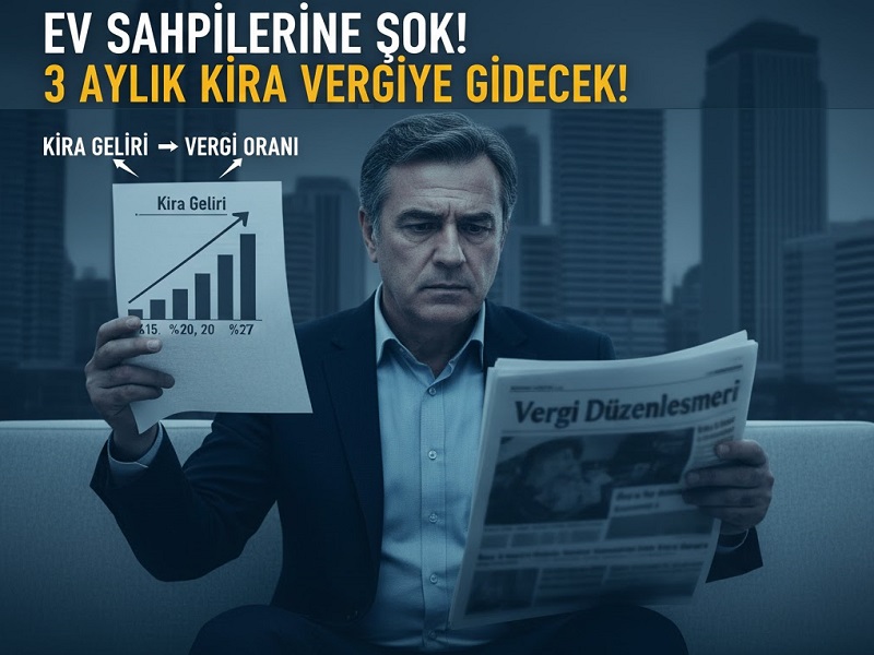 Kira Geliri Vergisinde Devrim Gibi Düzenleme Yolda! Ev Sahipleri İçin Kritik Yeni Dönem Başlıyor