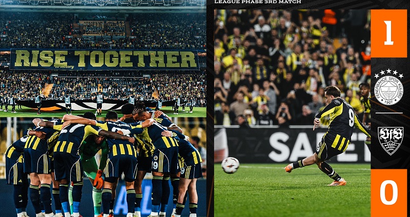 KADIKÖY’DE AVRUPA ZAFERİ! FENERBAHÇE, STUTTGART’I KEREM’LE GEÇTİ: 1-0