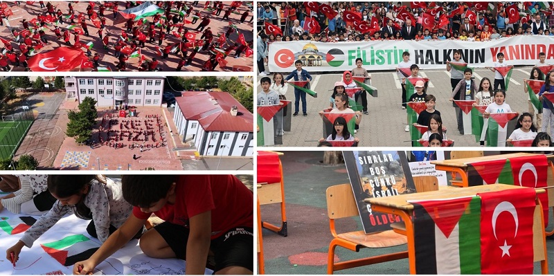 Yarın Tüm Okullarda Filistin ve Gazze Temalı Farkındalık Etkinlikleri Düzenlenecek