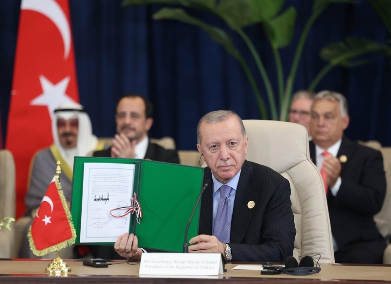 Gazze’de Barış İçin Tarihi İmza! Cumhurbaşkanı Erdoğan Öncülüğünde Küresel Vicdan Kazandı