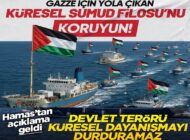 Son Dakika: Hamas’tan “Sumud Filosu” ve İsrail’e İlişkin Çarpıcı Çağrı!