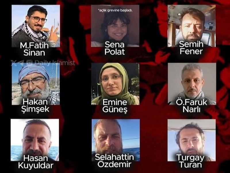 İSRAİL ZULMÜNE DİRENEN KAHRAMANLAR: “İSRAİL’E GELMEDİM, FİLİSTİN’E GELDİM!” DİYEN TÜRK AKTİVİSTLER HALA TUTSAK