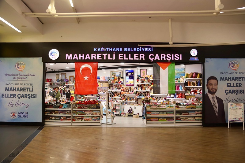 KADINLARIN EL EMEĞİ, KÂĞITHANE’DE “MAHARETLİ ELLER ÇARŞISI”NDA SERGİLENİYOR