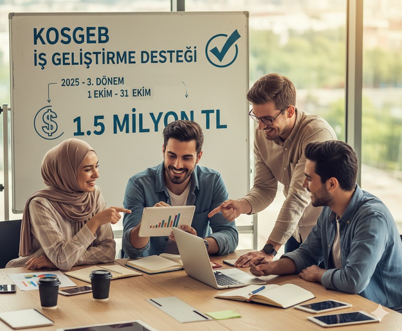 KOSGEB’den Girişimcilere Büyük Destek: 1,5 Milyon TL’ye Varan Geri Ödemeli Kredi İmkanı!