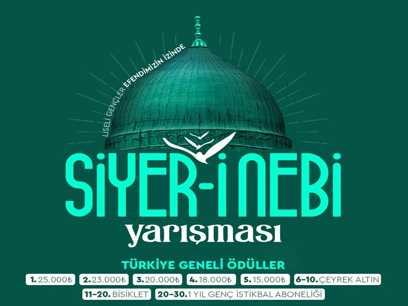 Liseli Gençler Efendimizin İzinde Siyer-i Nebi Yarışması İçin Başvurular Başladı!
