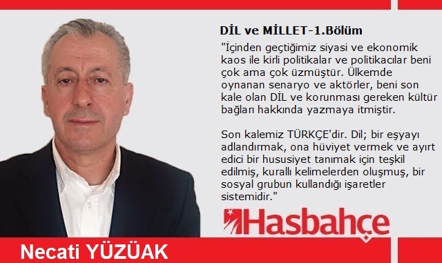 DİL ve MİLLET-1.Bölüm