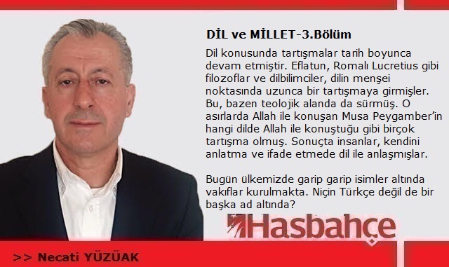 DİL ve MİLLET-3.Bölüm