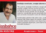 Dostluğu menfaate, sevgiyi çıkarına sattılar