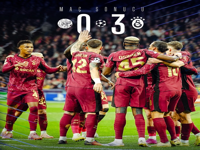 Aslan Amsterdam’da Kükredi: Galatasaray’dan Ajax’a Farklı Tarife!