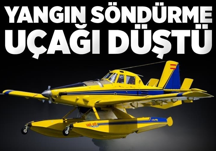 Hırvatistan’da Türk Yangın Söndürme Uçağı Düştü: Bir Pilot Şehit!