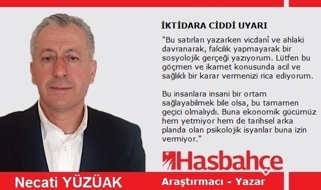 İKTİDARA CİDDİ UYARI