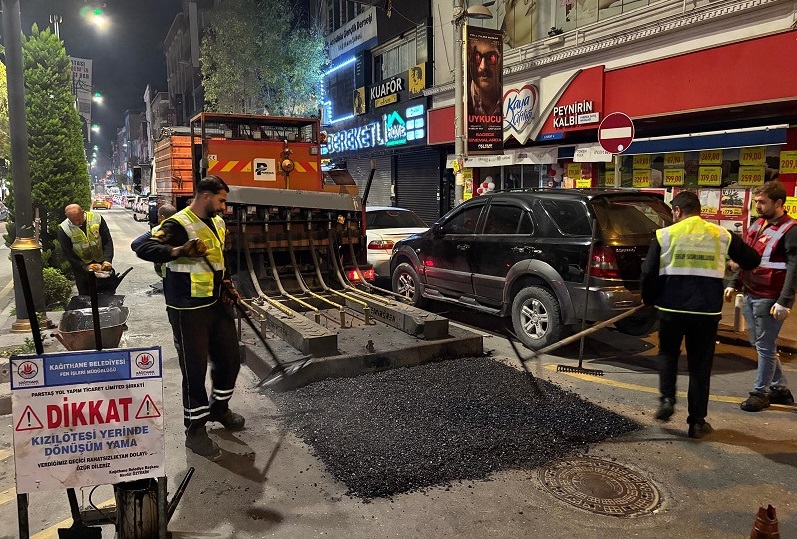 Kâğıthane Belediyesi Yolları Kızıl Ötesi Teknolojiyle Yeniliyor!