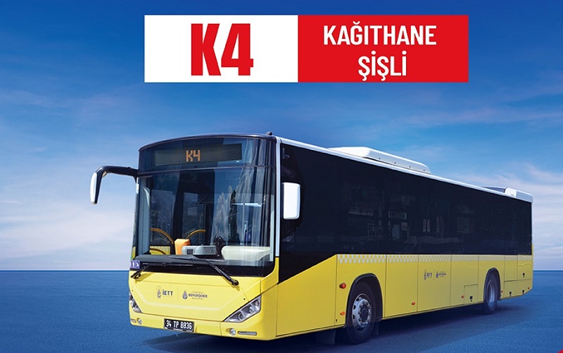 Kâğıthane ve Şişli Arasında Yeni Dönem: K4 Otobüs Hattı Seferlerine Başladı!
