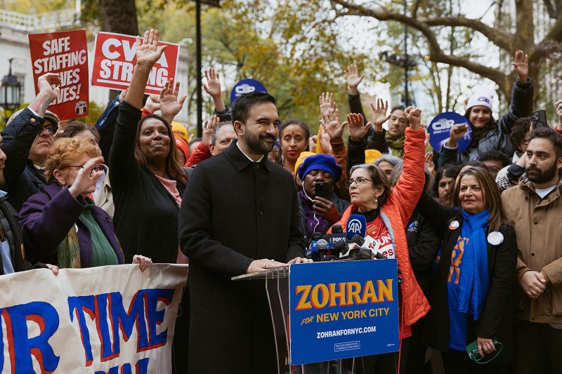 ABD Siyasetinde Tarihi An: New York’un İlk Müslüman Belediye Başkanı Zohran Kwame Mamdani Oldu