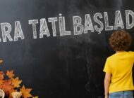 Okullarda ilk ara tatil başladı