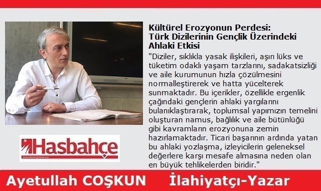 Kültürel Erozyonun Perdesi: Türk Dizilerinin Gençlik Üzerindeki Ahlaki Etkisi