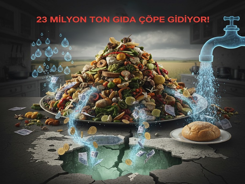 Türkiye’nin Gizli Ekonomik Yarası: Çöpe Giden 43,3 Milyar Dolarlık İsraf!