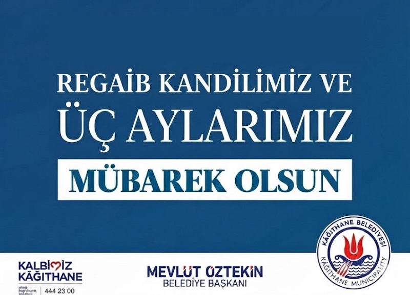 Başkan Öztekin: “Üç Aylar ve Regaib Kandili Gönüllerimize Huzur Getirsin”