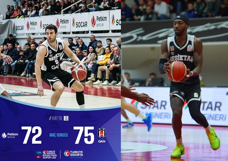 Beşiktaş GAİN Namağlup Rekorunu İzmir’de Perçinledi: 13’te 13!