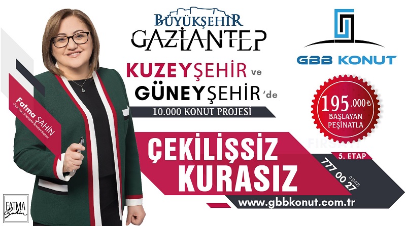 Gaziantep Büyükşehir’den 4 ve Üzeri Çocuğu Olan Ailelere Müjde: Kur’asız Ev Sahibi Olma İmkânı!
