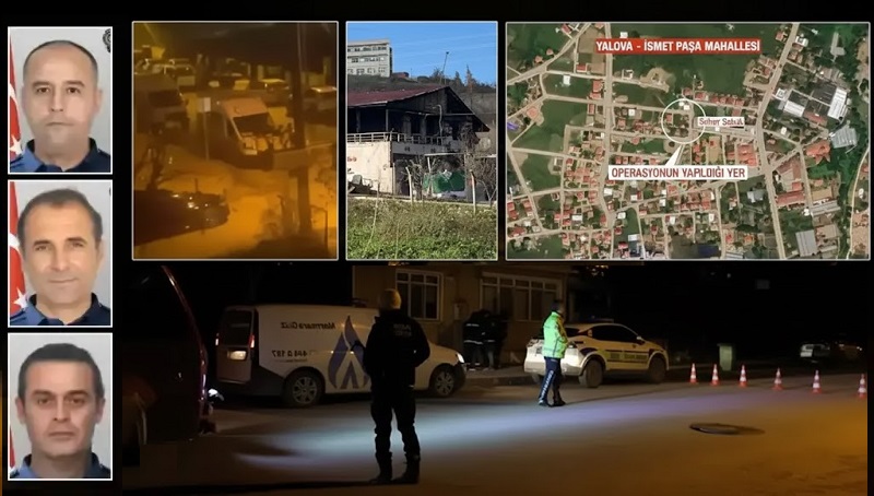 Yalova’da Şafak Operasyonunda Çatışma: 3 Kahraman Polis Şehit