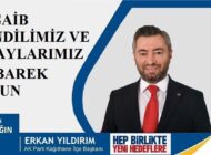 AK Parti Kağıthane İlçe Başkanı Erkan YILDIRIM’dan Ragaib Kandili ve Üç Aylar Mesajı