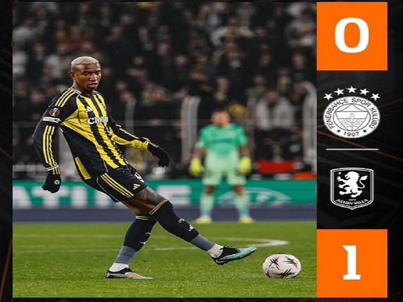 Fenerbahçe Avrupa’da Evinde İlk Kez Kaybetti: Aston Villa Tek Golle Güldü
