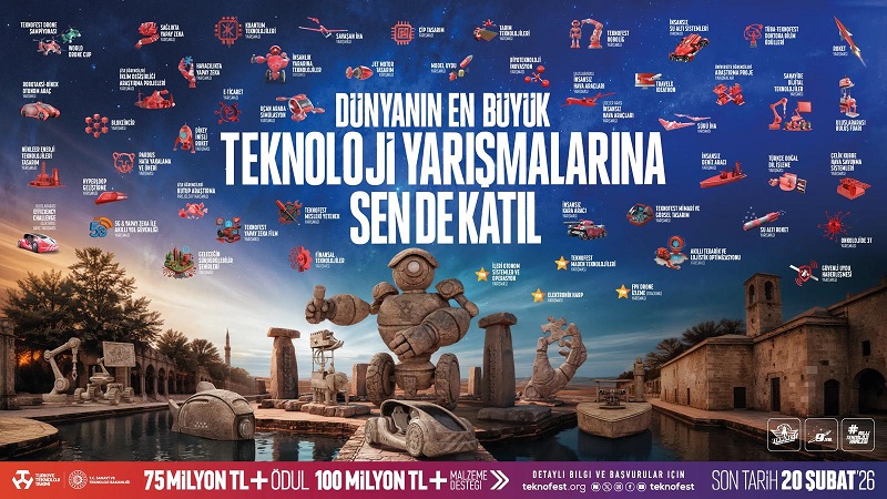 TEKNOFEST 2026 Heyecanı Başladı: “Tarihin Sıfır Noktasında” Gelecek Üretilecek!