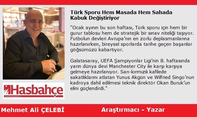 Türk Sporu Hem Masada Hem Sahada Kabuk Değiştiriyor