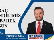 AK Parti Kağıthane İlçe Başkanı Erkan YILDIRIM’dan Miraç Kandili Mesajı