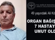 Hüzün ve Umut Bir Arada: Ali Körnes 7 Kişiye Can Oldu!