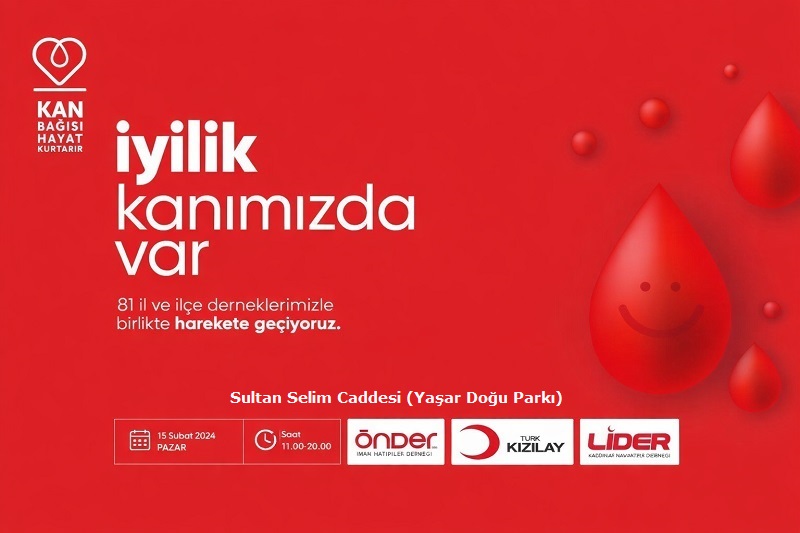 İmam Hatip Camiasından Hayat Veren Seferberlik: Haydi Kağıthane Kan Bağışına